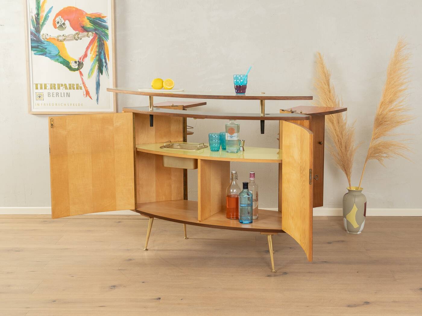 1950s home bar, Ilse Möbel