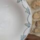 Old round ceramic serving dish Moulin des loups & Hamage model Graciela