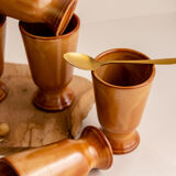 lot of 6 Mazagran terracotta