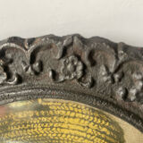 Metal cast iron picture frame