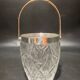 Glass champagne bucket