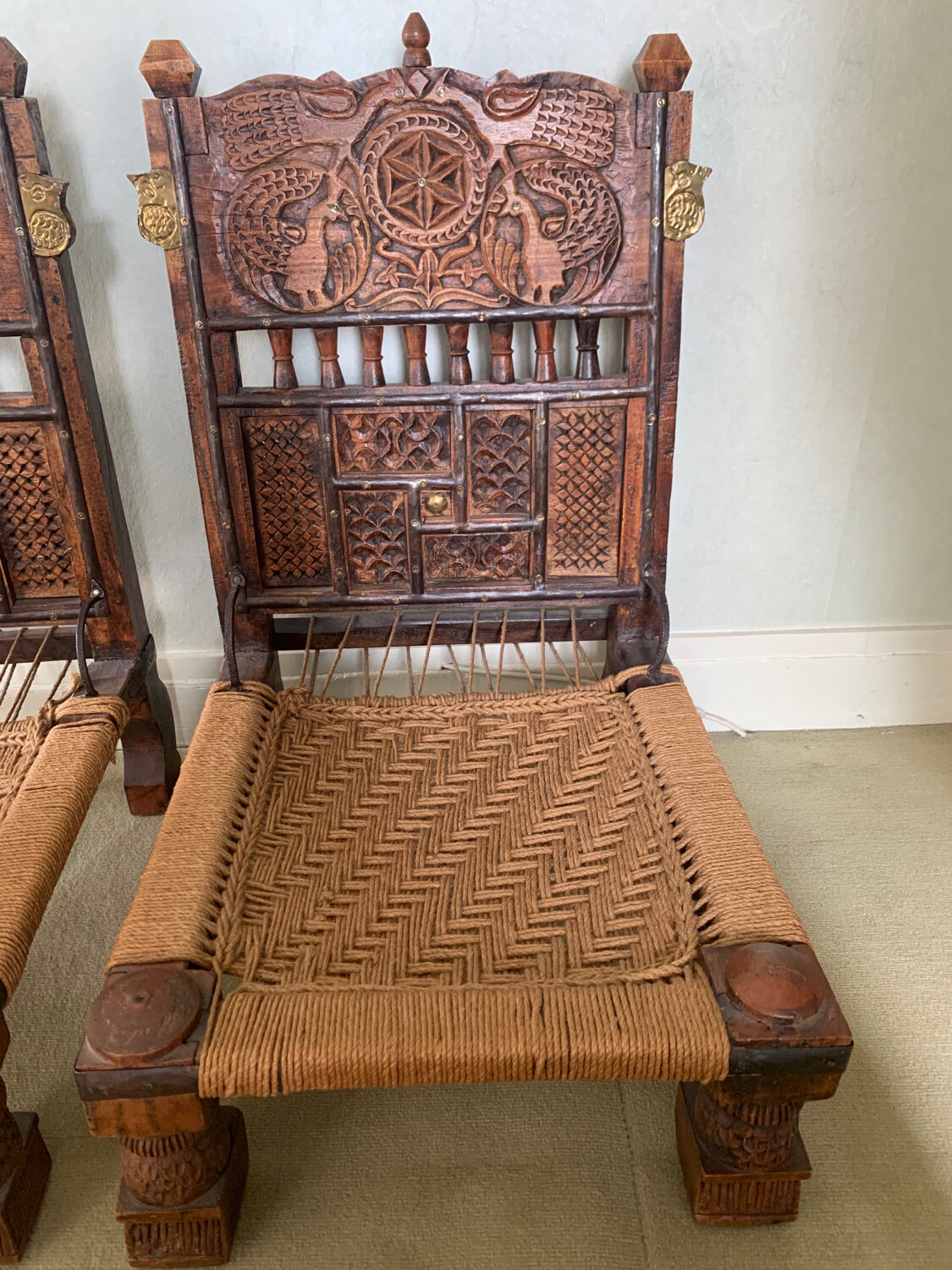 Pair of armchairs