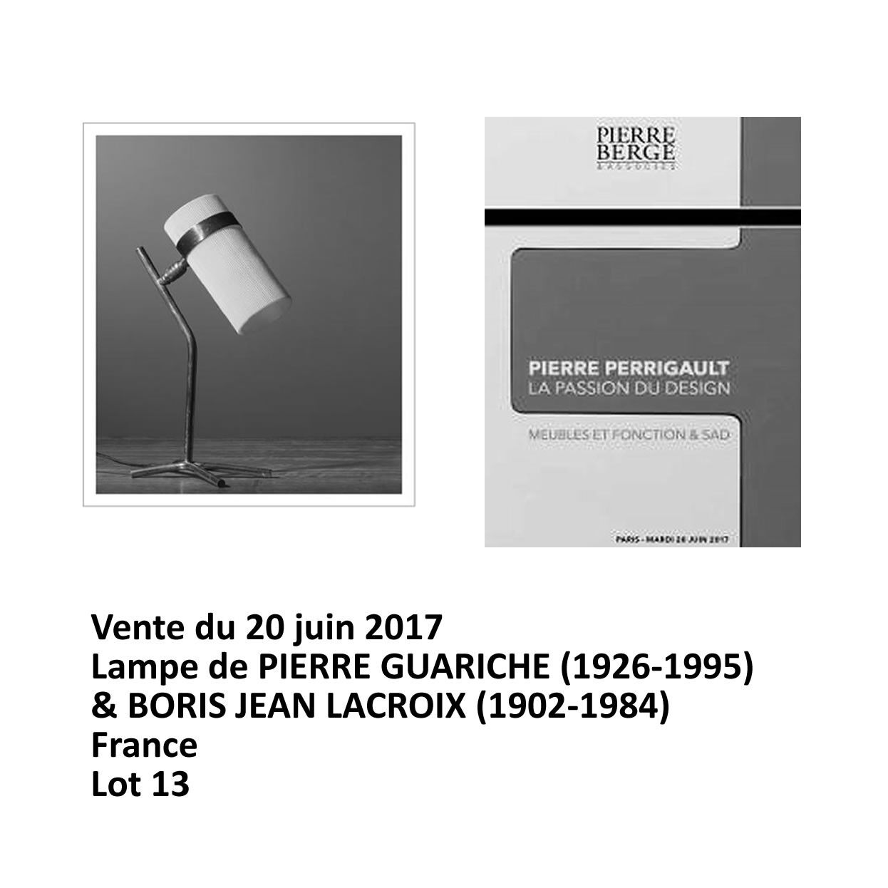 Guariche Pierre lamp 1950