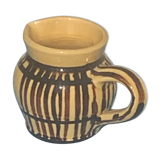 Vintage prince henry enamelled ceramic pitcher