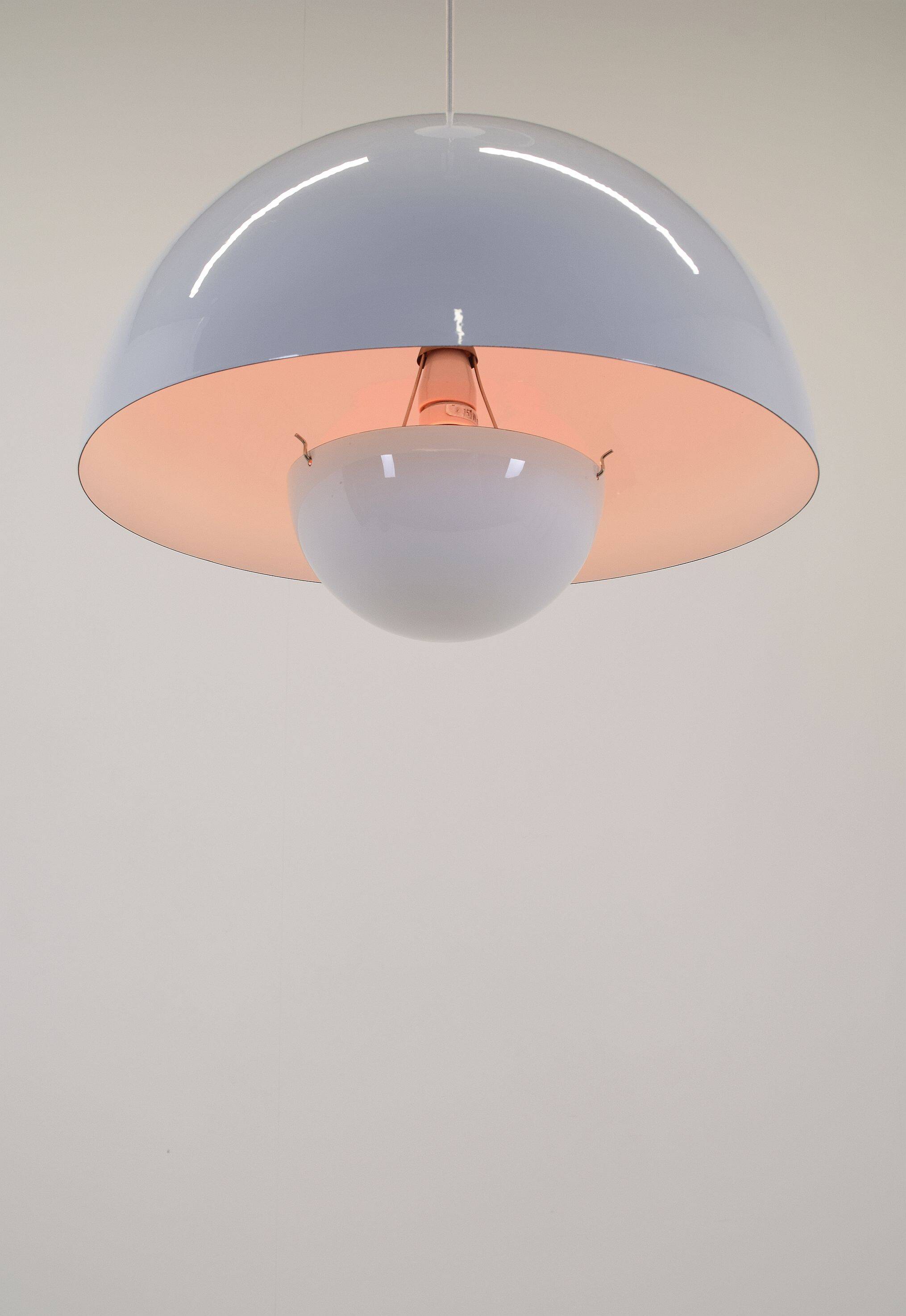 Vintage XL Flowerpot VP2 Large by Verner Panton for Louis Poulsen, 1970s