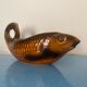 Saucière poisson vintage Sarreguemines