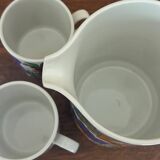 Pitcher + 2 mugs, ACAPULCO model