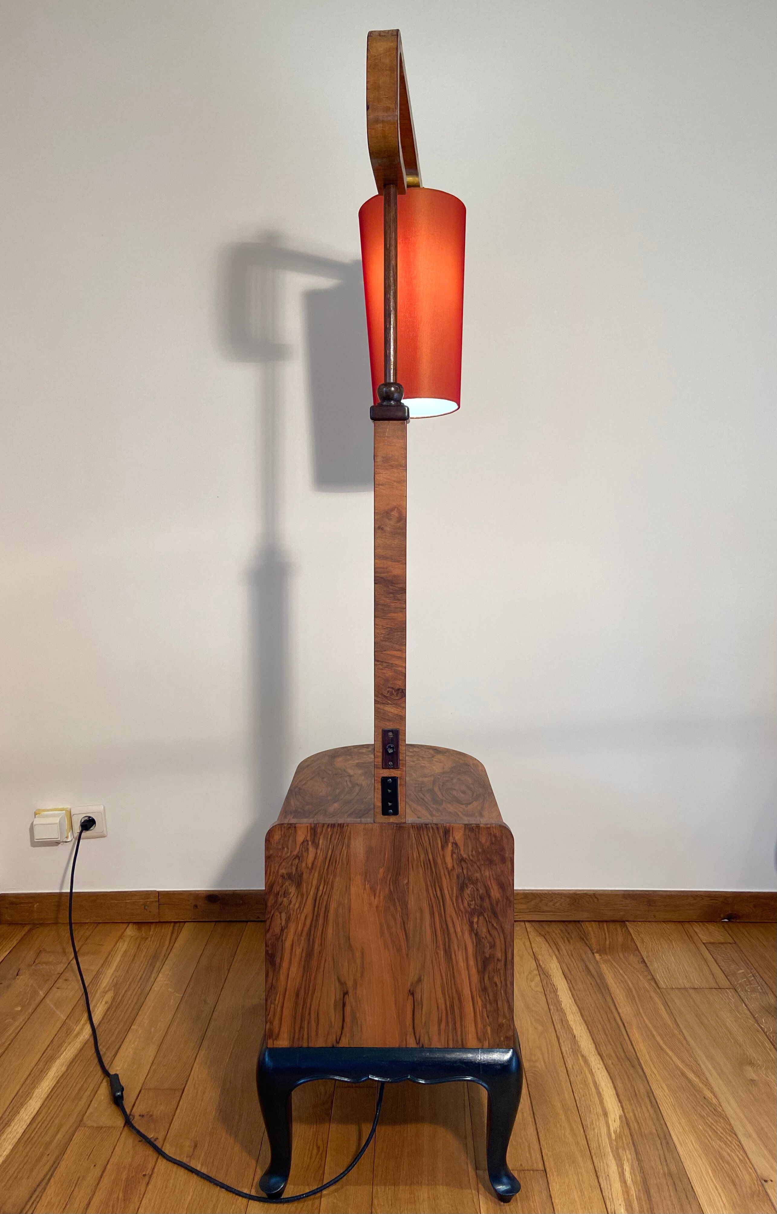 1950s reading floor lamp