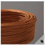 English lamp, fabric cable, cotton lampshade