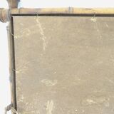 Wooden mirror Bamboo frame