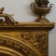 Big old mirror decorated with caryatids 193cm