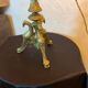 Lamp pique candle bronze tripods decoration eagle