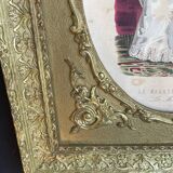 Framed fashion illustration