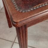 Chaise en cuir