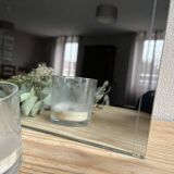 Old vintage beveled/chiseled mirror