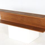 J. Viby for Pedersen & Hansen teak wall shelf