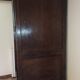 Norman wardrobe in oak Solid basket bouquet of flowers