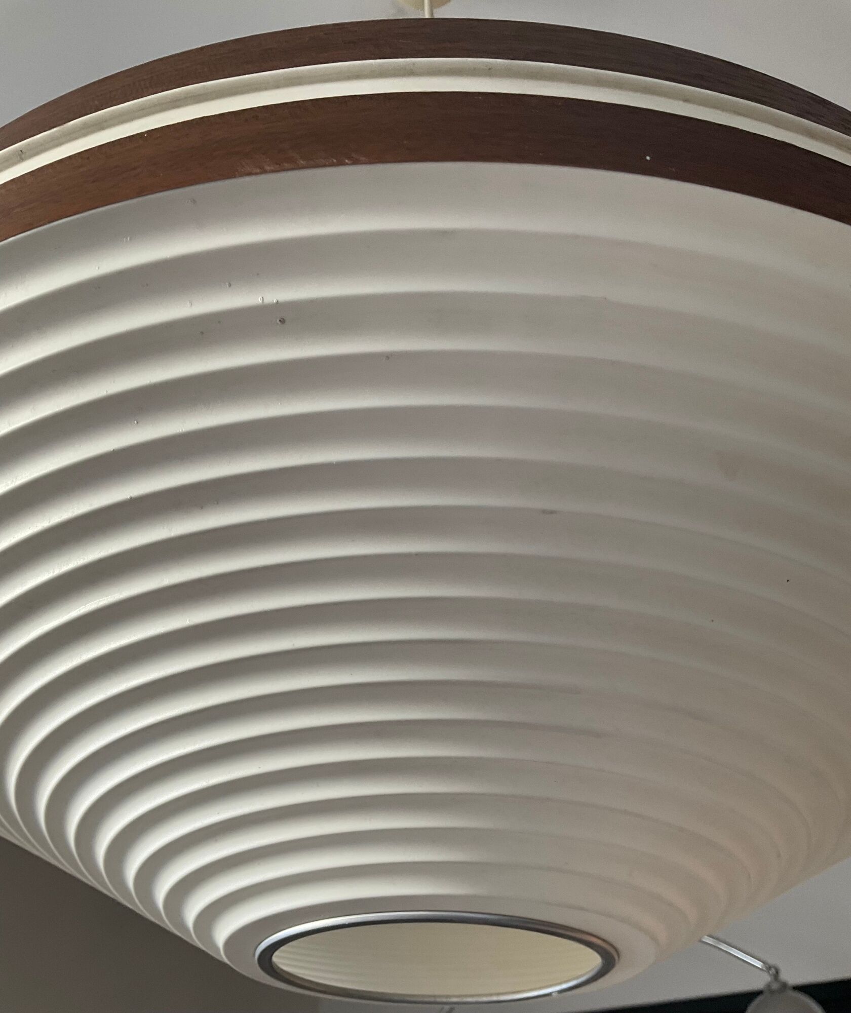 Origami Erco pendant lamp by Aloys Gangkofner 60s
