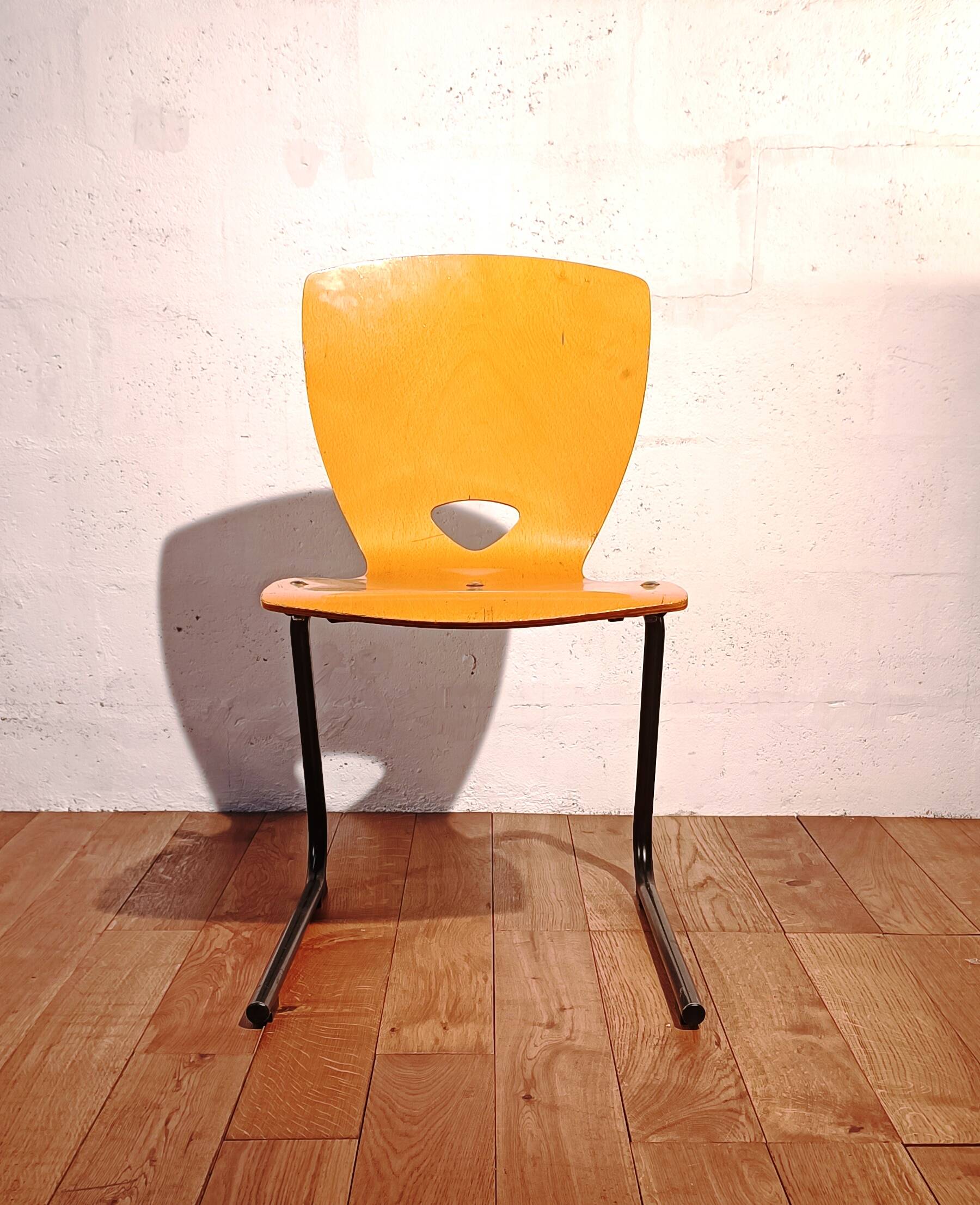 Vintage canteen chair