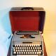 Pale blue Brother typewriter