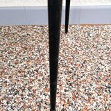 Tabouret moumoute bleue