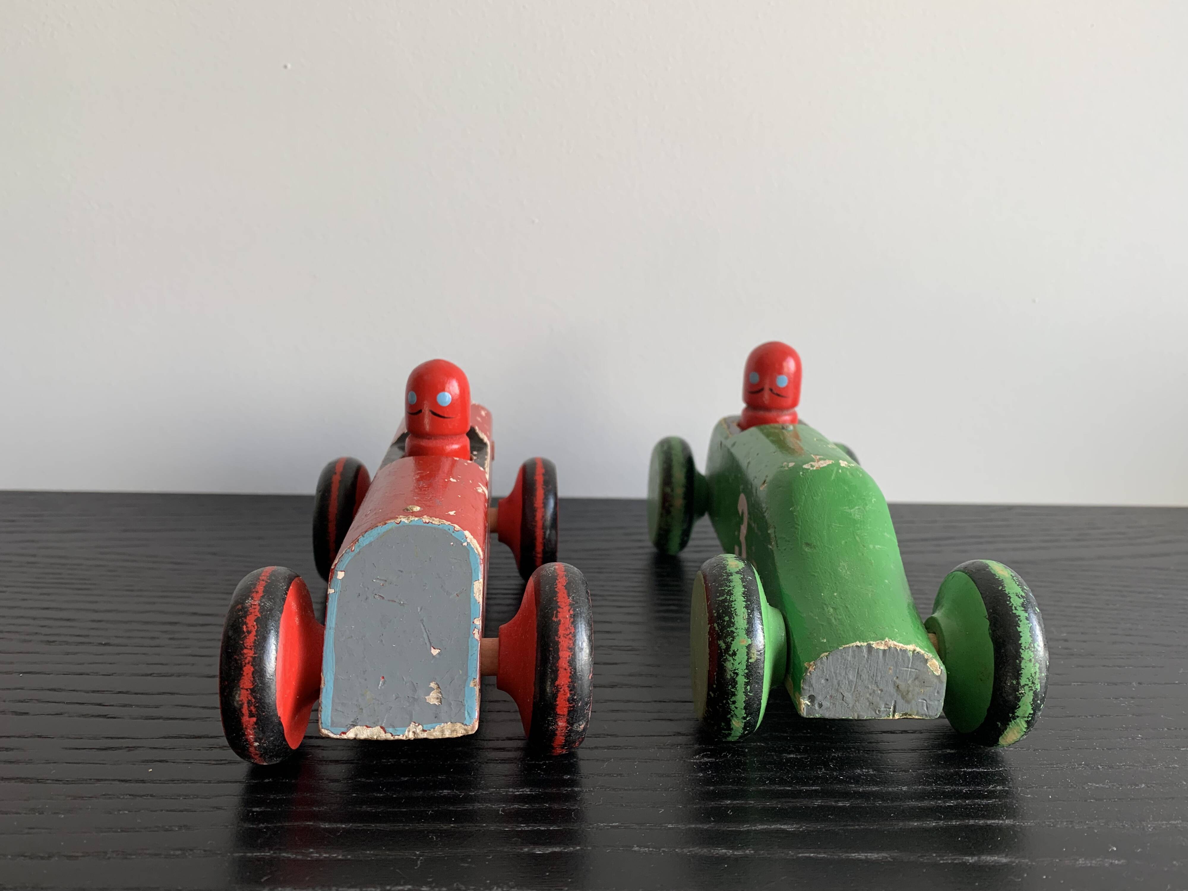 Wooden cars