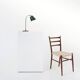Vintage industral metal desk lamp, France ca. 1920