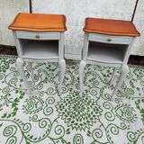 Pair of L.XV style bedside tables