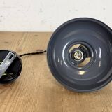 Vintage Industrial Grey Painted Ceiling Lamp, 2000s