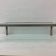 Rectangular Mid-Century Glass Coffee Table by Metaform, 1980s