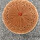 Coussin pouf en velours 1960