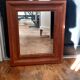 Wood mirror