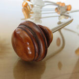 5 old large hooks art deco from the 30/40 years