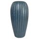 Blue vase from the mid-century period by Vicke Lindstrand, 1950s, Sweden.