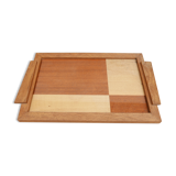Scandinavian style oak tray