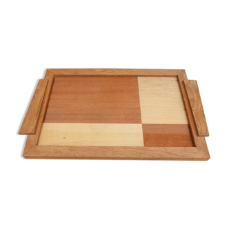 Scandinavian style oak tray