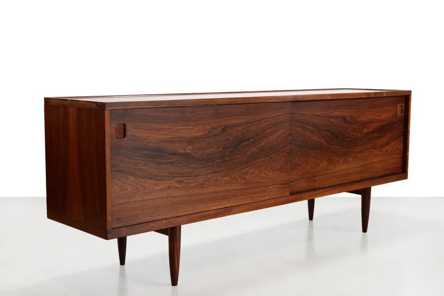 Enfilade Niels Otto Moller en palissandre modèle 20, années 1960.