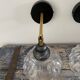 Paire d’appliques murales globe boule vintage
