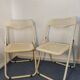 Chaises pliantes vintage