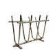 Hollywood regency magazine rack  GM Montagnani, Italy 1970s   bamboo shaped