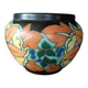 Ceramic VASE CASHPOT Montoise Bergen, Belgium, Art Deco 1920 1930
