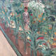 Country house with young man, signed Bernard Delafon