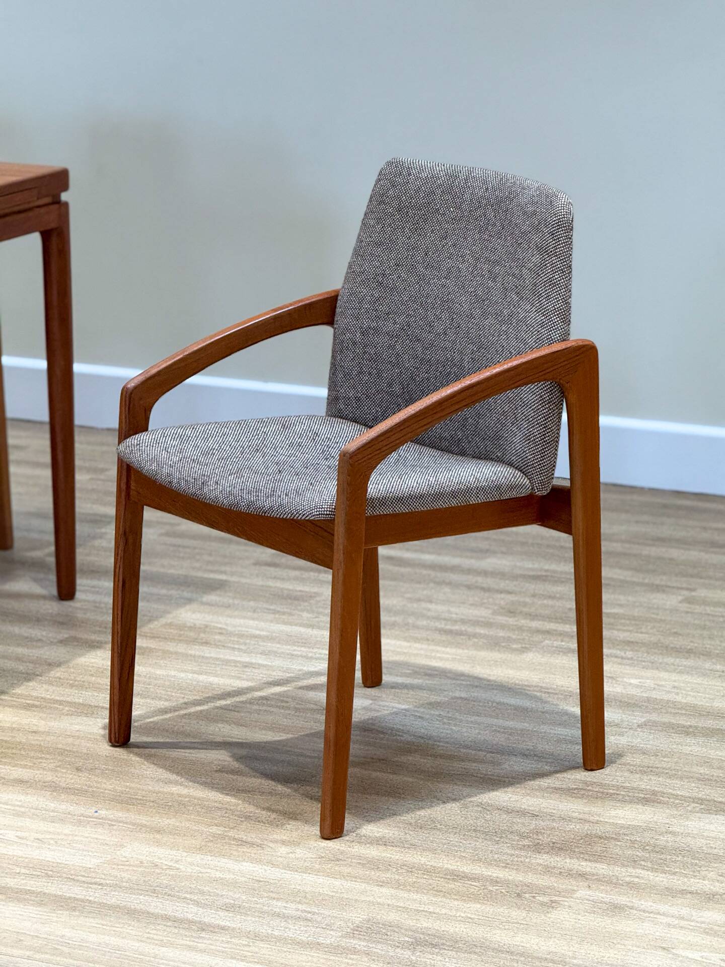 Set of 6 Danish “Knife Chairs” by K.S, 1960s