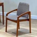 Set of 6 Danish “Knife Chairs” by K.S, 1960s
