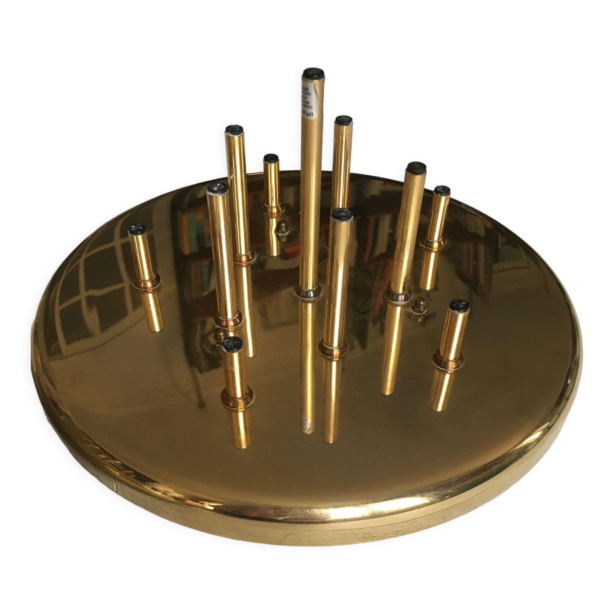 Gilded metal wall lamps of the brand Grossmann