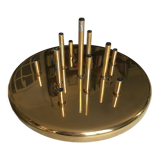 Gilded metal wall lamps of the brand Grossmann