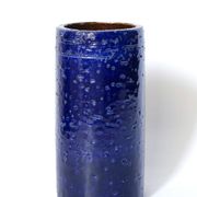 vase rouleau bleu Italie 1960