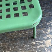 Garden chair in perforated sheet metal 1950