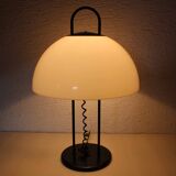 Lampe champignon en métal et acrylique 1980