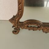 Vintage resin gold mirror